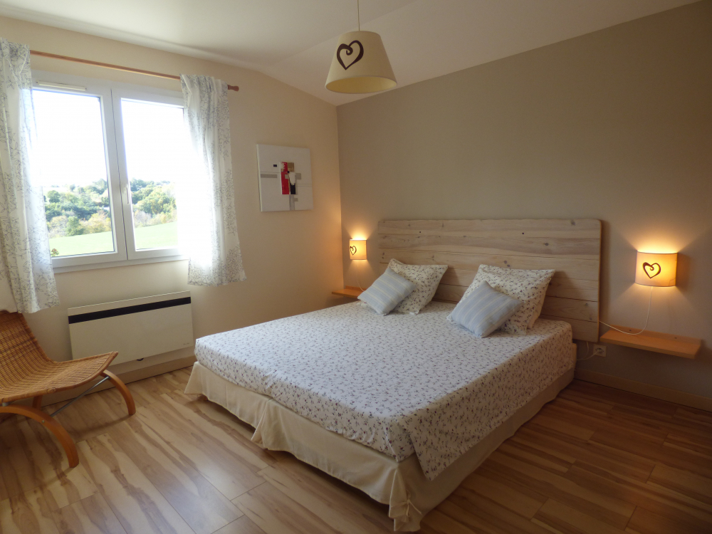 chambre d'hôtes lac de serre-ponçon : chambre Les loups